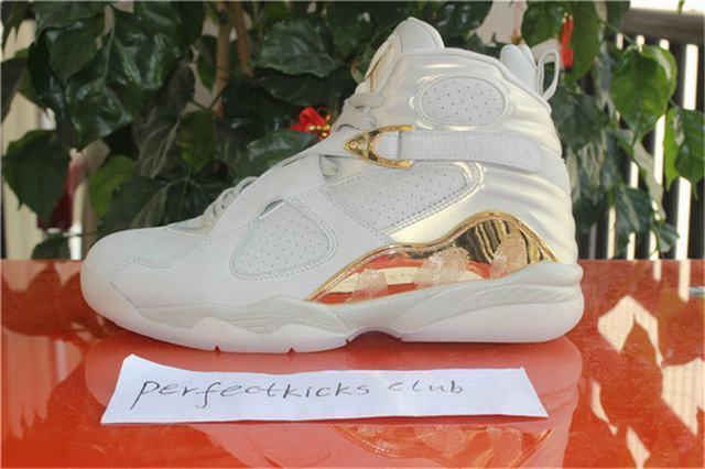 Authentic Air Jordan 8 Champagne & Confetti From PK.club